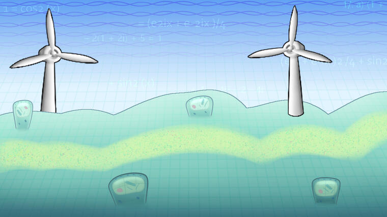 A webcore-inspired zone loosely based on math/science diagrams I used to study in school.
